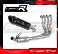 komplette Auspuffanlage mit Schalldämpfer DOMINATOR Full System HP8 schwarz passend für Suzuki GSXS 1000 / F 2015  2020 2