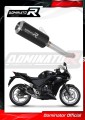 exhaust muffler DOMINATOR GP BLACK fits to Honda CBR 250 R 2011  2013