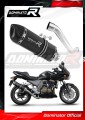 Auspuff Schalldämpfer DOMINATOR HP1 schwarz passend für Kawasaki Z750 2004  2006