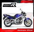 komplette Auspuffanlage mit Schalldämpfer DOMINATOR Full System rund passend für Suzuki GS 500E 1989  2009 4
