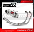 komplette Auspuffanlage mit Schalldämpfer DOMINATOR Full System GP1 passend für Suzuki GS 500E 1989  2009 2