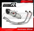komplette Auspuffanlage mit Schalldämpfer DOMINATOR Full System HP1 passend für Suzuki GS 500E 1989  2009 2