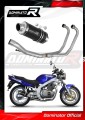 kompletny układ wydechowy z tłumikiem DOMINATOR Full System GP1 CZARNY pasujący do motocykla Suzuki GS 500E 1989 - 2009