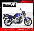 komplette Auspuffanlage mit Schalldämpfer DOMINATOR Full System GP1 schwarz passend für Suzuki GS 500E 1989  2009 4