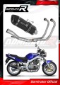komplette Auspuffanlage mit Schalldämpfer DOMINATOR Full System HP1 schwarz passend für Suzuki GS 500E 1989  2009