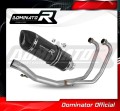 komplette Auspuffanlage mit Schalldämpfer DOMINATOR Full System HP1 schwarz passend für Suzuki GS 500E 1989  2009 2