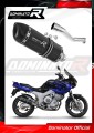 Auspuff Schalldämpfer DOMINATOR HP1 schwarz passend für Yamaha TDM 850 Right Side 1991  1995