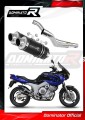 Auspuff Schalldämpfer DOMINATOR GP1 schwarz passend für Yamaha TDM 850 1991  1995