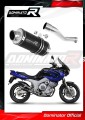 Auspuff Schalldämpfer DOMINATOR GP1 schwarz passend für Yamaha TDM 850 Right Side 1996  2001