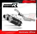 Auspuff Schalldämpfer DOMINATOR GP1 schwarz passend für Yamaha TDM 850 1996  2001 2