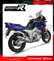 Auspuff Schalldämpfer DOMINATOR rund passend für Yamaha TDM 850 1991  1995 3