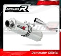 Auspuff Schalldämpfer DOMINATOR rund passend für Yamaha TDM 850 Right Side 1991  1995 2