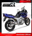 exhaust muffler DOMINATOR ROUND fits to Yamaha TDM 850 Right Side 1991  1995 3