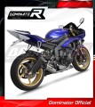 komplette Auspuffanlage mit Schalldämpfer DOMINATOR Full System HP8 passend für Yamaha YZF R6 2006  2016 3