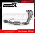 komplette Auspuffanlage mit Schalldämpfer DOMINATOR Full System GP3 EX passend für Yamaha Tracer 9 / GT 2021  2023 2