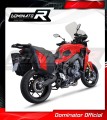 complete exhaust system with muffler DOMINATOR Full System HP8 EX fits to Yamaha Tracer 9 / GT 2021  2023 4