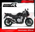 komplette Auspuffanlage mit Schalldämpfer DOMINATOR Full System HP1 schwarz passend für Suzuki GSF 650 BANDIT N / S 2007  2016 4