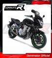 komplette Auspuffanlage mit Schalldämpfer DOMINATOR Full System HP1 schwarz passend für Suzuki GSF 650 BANDIT N / S 2007  2016 5