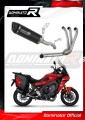 komplette Auspuffanlage mit Schalldämpfer DOMINATOR Full System HP6 schwarz passend für Yamaha Tracer 9 / GT 2021  2023