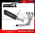 komplette Auspuffanlage mit Schalldämpfer DOMINATOR Full System HP6 schwarz passend für Yamaha Tracer 9 / GT 2021  2023 2
