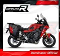 komplette Auspuffanlage mit Schalldämpfer DOMINATOR Full System HP6 schwarz passend für Yamaha Tracer 9 / GT 2021  2023 5