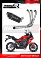 komplette Auspuffanlage mit Schalldämpfer DOMINATOR Full System HP8 schwarz passend für Yamaha Tracer 9 / GT 2021  2023