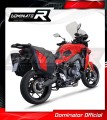 komplette Auspuffanlage mit Schalldämpfer DOMINATOR Full System HP8 schwarz passend für Yamaha Tracer 9 / GT 2021  2023 4
