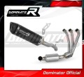 komplette Auspuffanlage mit Schalldämpfer DOMINATOR Full System HP6 schwarz EX passend für Yamaha Tracer 9 / GT 2021  2023 2