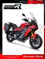 komplette Auspuffanlage mit Schalldämpfer DOMINATOR Full System HP6 schwarz EX passend für Yamaha Tracer 9 / GT 2021  2023 6