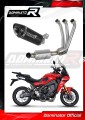 komplette Auspuffanlage mit Schalldämpfer DOMINATOR Full System HP8 schwarz EX passend für Yamaha Tracer 9 / GT 2021  2023