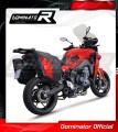 komplette Auspuffanlage mit Schalldämpfer DOMINATOR Full System HP8 schwarz EX passend für Yamaha Tracer 9 / GT 2021  2023 4