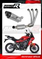 Yamaha Tracer 9 / GT 2021 - 2022 EXHAUST Collector Manifold Full System Muffler Auspuff Sportauspuff Silencer Echappement Silencieux Scarico Scarichi Escape Wydech Tłumik HP8 EX Titanium Dominator Exhaust System