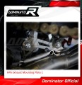 komplette Auspuffanlage mit Schalldämpfer DOMINATOR Full System HP6 schwarz passend für Yamaha Tracer 9 /