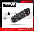 Auspuff Schalldämpfer DOMINATOR HP1 schwarz passend für BMW F800GS 2008  2017