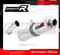 Auspuff Schalldämpfer DOMINATOR rund passend für BMW F650GS 2008  2012