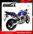 Auspuff Schalldämpfer DOMINATOR GP1 passend für Honda CB 600F HORNET 2003  2006 3