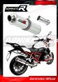 Auspuff Schalldämpfer DOMINATOR rund passend für BMW R1200R 2015  2018