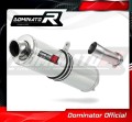 Auspuff Schalldämpfer DOMINATOR rund passend für BMW R1200R 2015  2018 2