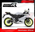 kompletny układ wydechowy z tłumikiem DOMINATOR Full System GP CZARNY pasujący do motocykla Yamaha YZF R125 2021 - 2023 4