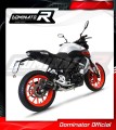 complete exhaust system with muffler DOMINATOR Full System HP3 BLACK fits to Yamaha MT 125 2021  2024 3