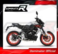 komplette Auspuffanlage mit Schalldämpfer DOMINATOR Full System HP3 schwarz passend für Yamaha MT 125 2021  2024 4