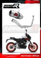 kompletny układ wydechowy z tłumikiem DOMINATOR Full System GP pasujący do motocykla Yamaha MT 125 2021 - 2024