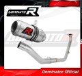 komplette Auspuffanlage mit Schalldämpfer DOMINATOR Full System GP passend für Yamaha MT 125 2021  2024 2