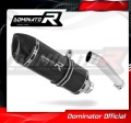 Auspuff Schalldämpfer DOMINATOR HP1 schwarz passend für Suzuki DL 650 VStrom 2004  2006 4