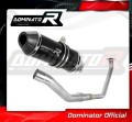 complete exhaust system with muffler DOMINATOR Full System HP3 BLACK fits to Yamaha YZF R125 2019  2020 4