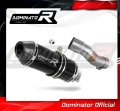 exhaust muffler DOMINATOR HP3 BLACK fits to Suzuki SFV 650 GLADIUS 2009  2015 4