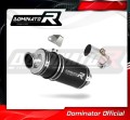 exhaust muffler DOMINATOR GP1 BLACK fits to Kawasaki ER  6 N / F 650 2006  2008 4