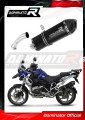 Auspuff Schalldämpfer DOMINATOR HP7 schwarz passend für BMW R1200GS Adventure 2008  2009 3