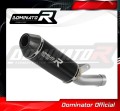 exhaust muffler DOMINATOR HP3 BLACK LOW LEVEL fits to Suzuki GSXR 750 K8 K9 L0 2008  2010 9