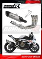 BMW S1000RR 2019 - 2022 EXHAUST Collector Manifold Full System EX Muffler Auspuff Sportauspuff Silencer Echappement Silencieux Scarico Scarichi Escape Wydech Tłumik HP6  Titanium Dominator Exhaust System